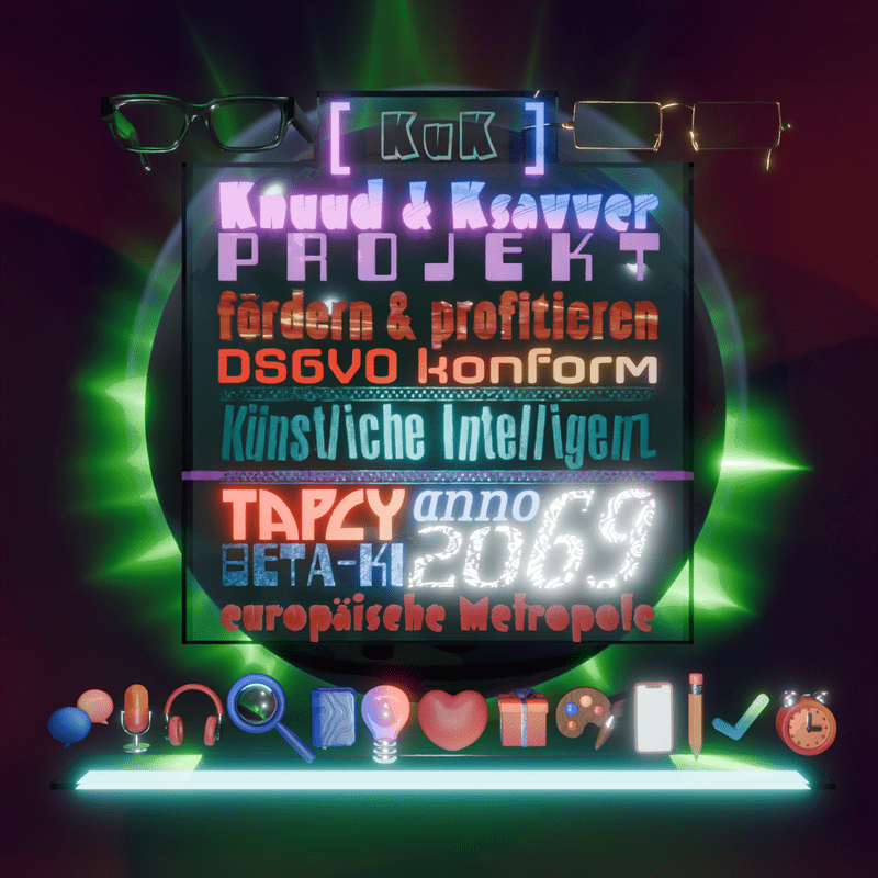 Knuud & Ksavver Logo & Profilbild Webcard